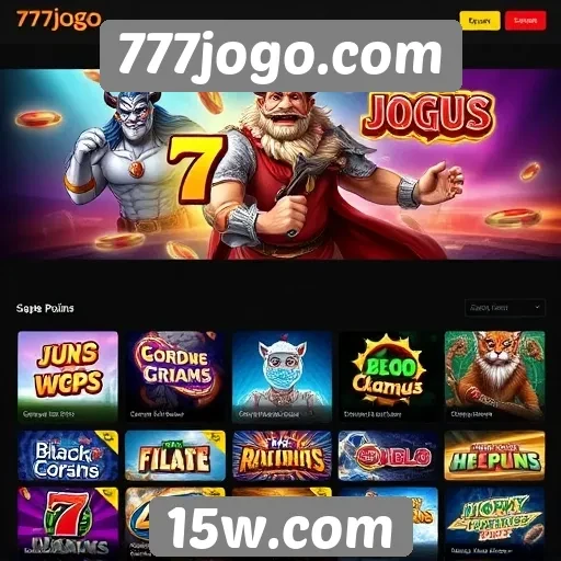 Variedade de jogos disponíveis no 777jogo.com